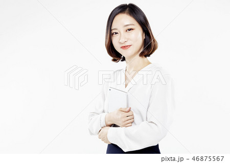 ビジネス ビジネスウーマン 笑顔 46875567