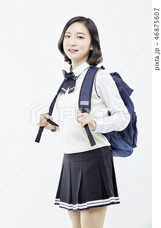 高校生 女性 女 46875607