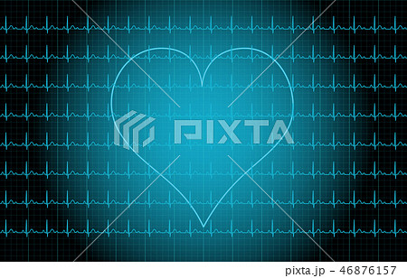 心電図　イメージ 46876157