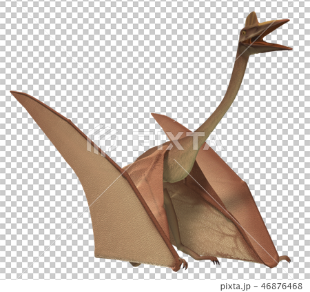 翼竜：ケツァルコアトルス（立位） 46876468