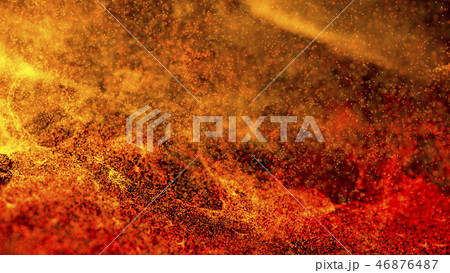 Hot Volcanic Magma, Lava Background 46876487