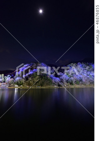 嵐山花灯路　大堰川（桂川） 46876855