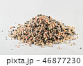 Heap of mineral fertilizers closeup 46877230