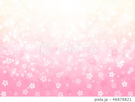 小花キラキラ背景 小花キラキラ背景 46878821