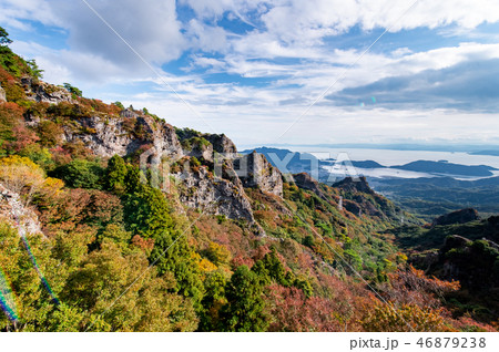 寒霞渓の紅葉 寒霞渓の紅葉 46879238