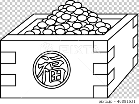 Setsubun Bean Maki Masu Fuzu February Illustration Setsubun Bean Maki Masu Fuzu February Illustration 46881631