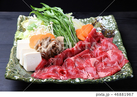 しゃぶしゃぶの材料 46881967