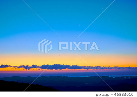 伊勢市_朝熊山山頂からの夜景_No2 46883010