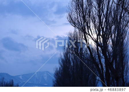 冬の手稲山 46883897