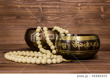 Tibetan singing bowls Tibetan singing bowls 46886920