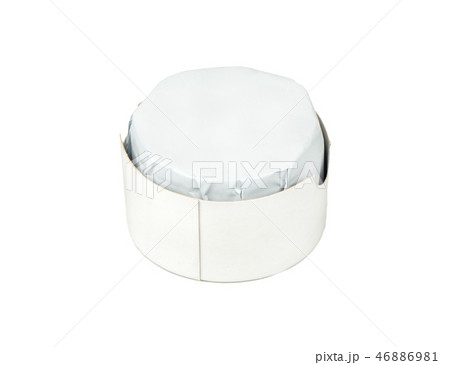 Brie cheese in box Brie cheese in box 46886981