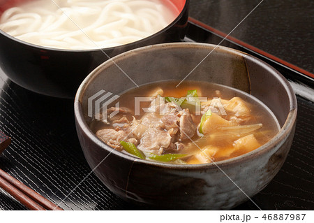 釜揚げ肉汁うどん 釜揚げ肉汁うどん 46887987
