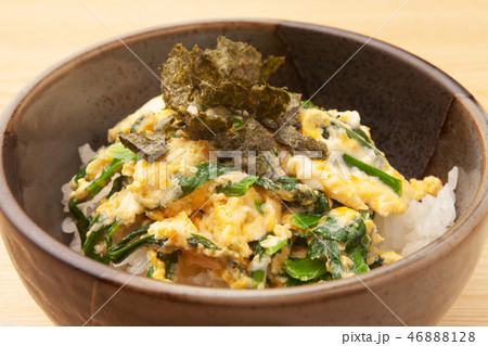 ニラ玉丼 ニラ玉丼 46888128