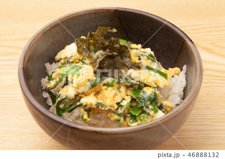 ニラ玉丼 ニラ玉丼 46888132