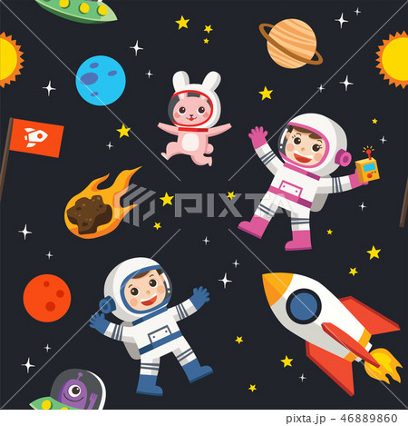 Pattern of Space elements. 46889860