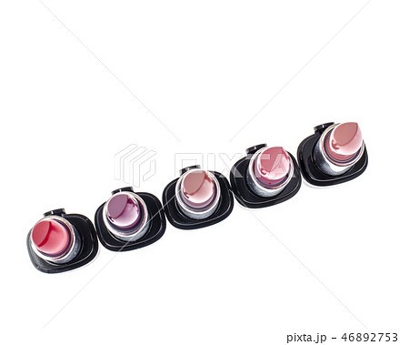Set of lipsticks of different colors and shades  46892753