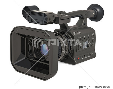 Professional Video Camera Television Cameraのイラスト素材
