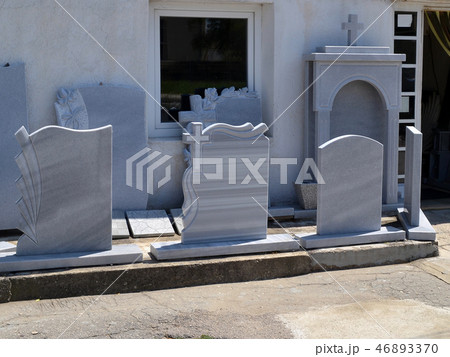 Small company produces and exposes gravestones Small company produces and exposes gravestones 46893370