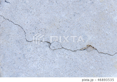 crack concrete floor or wall 46893535
