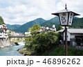 郡上八幡、橋からの川の眺め 46896262