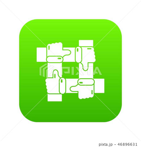 Like icon green vector Like icon green vector 46896631