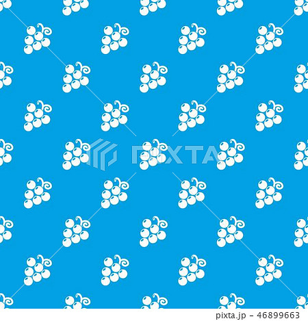 Grapes pattern vector seamless blue 46899663