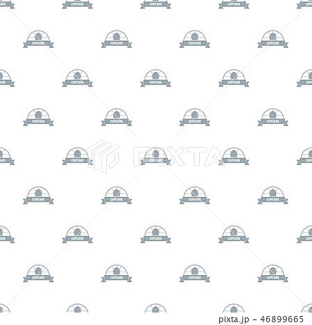 Cupcake pattern vector seamless 46899665