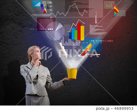Market concept Market concept 46899953