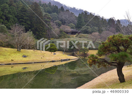 修学院離宮　上離宮　浴龍池 46900330