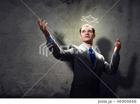 Saint businessman 46900666