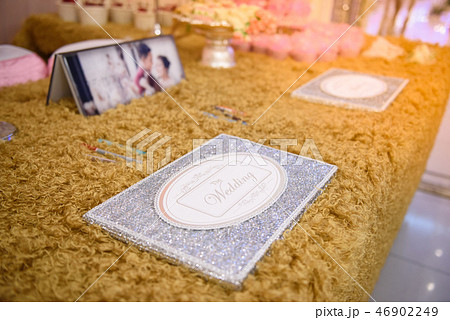 Wedding signing book 46902249