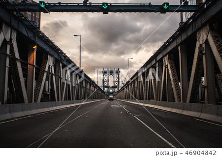 Manhattan Bridge, New York City 46904842