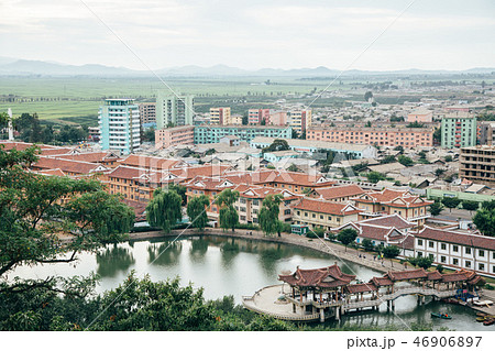 北朝鮮の町・沙里院の風景 北朝鮮の町・沙里院の風景 46906897