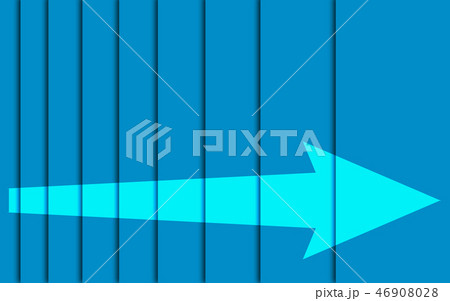 Blue stairs with a arrow sign Blue stairs with a arrow sign 46908028