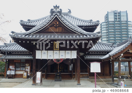 大阪、四天王寺にある三面大黒堂です 大阪、四天王寺にある三面大黒堂です 46908668