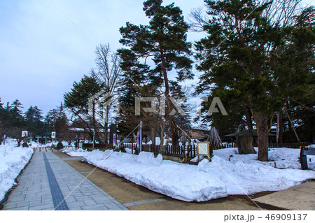 上杉神社 東北冬景色 【山形県米沢市】 上杉神社 東北冬景色 【山形県米沢市】 46909137