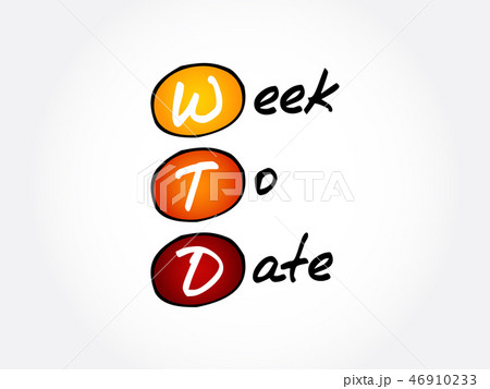 WTD - Week To Date acronym 46910233