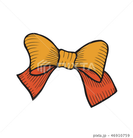 bow isolated on white bow isolated on white 46910759