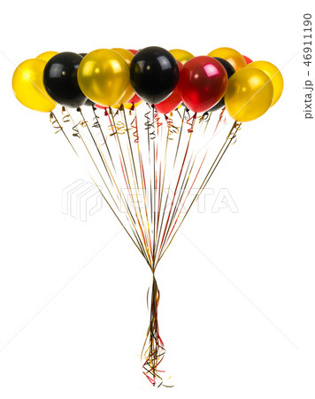 color balloons on a white color balloons on a white 46911190