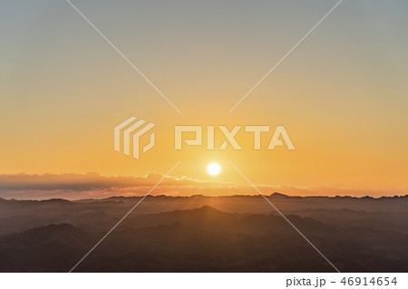 鹿野山九十九谷展望公園 日の出 46914654