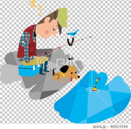 Men fishing 46915504