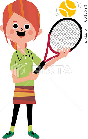 テニス女子 テニス女子 46915538
