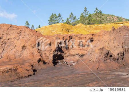 Remains of the old mines of Riotinto in Huelva 46916981