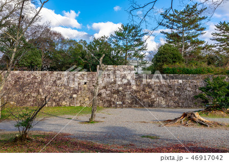 伊賀上野城の筒井氏時代の石垣 46917042