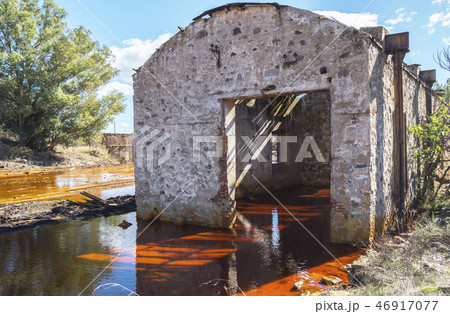 Remains of the old mines of Riotinto in Huelva 46917077
