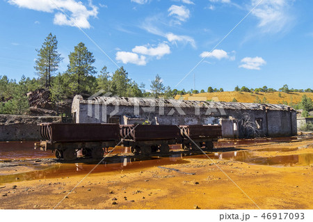 Remains of the old mines of Riotinto in Huelva 46917093