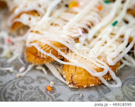 Deep fried fish roe Deep fried fish roe 46918090