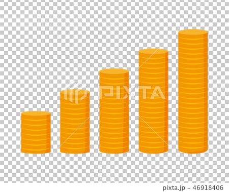 Money coin gold graph 46918406