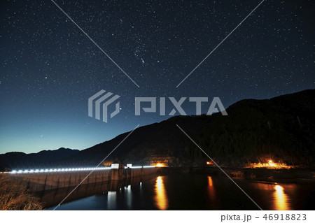 秩父滝沢ダム星景 秩父滝沢ダム星景 46918823