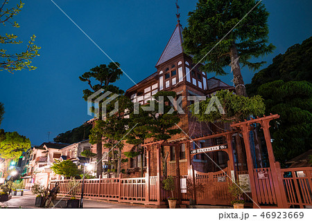 風見鶏の館 神戸北野異人館街 夜景 (兵庫県神戸市) ※2017年4月撮影 風見鶏の館 神戸北野異人館街 夜景 (兵庫県神戸市) ※2017年4月撮影 46923669